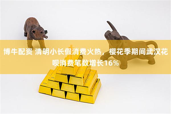 博牛配资 清明小长假消费火热，樱花季期间武汉花呗消费笔数增长16%